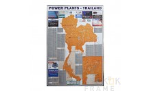 กรอบแผนที่ แผนที่ประเทศไทยพร้อมรายละเอียดต่างๆ