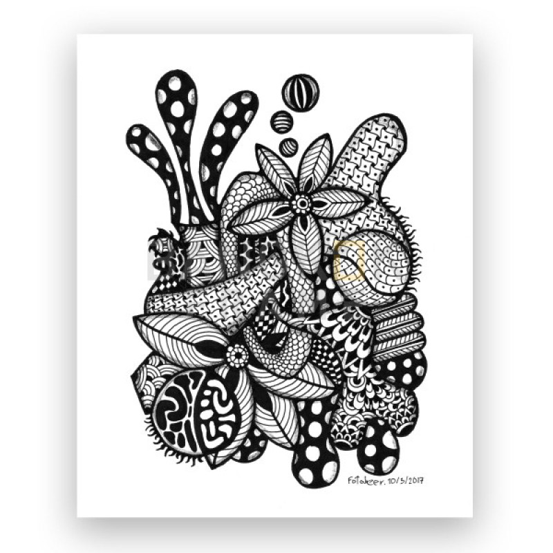 Doodle Art ภาพวาดลายเส้น-ดูเดิ้ลอาร์ต