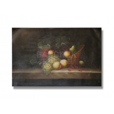 ภาพเขียนสีน้ำมัน กองผลไม้บนโต๊ะ ขนาด 24 x 36 นิ้ว ภาพเขียนสีน้ำมัน กองผลไม้บนโต๊ะ ขนาด 24 x 36 นิ้ว