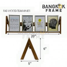 ขาตั้งไม้สักแท้-ขาตั้งกรอบรูปทำจากไม้สัก