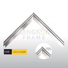 กรอบรูปอลูมิเนียม สีเงิน ขนาด 0.25 นิ้ว 10 ฟุต