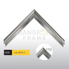 กรอบรูปอลูมิเนียม สีเงิน ขนาด 0.5 นิ้ว 10 ฟุต