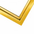 กรอบรูปอลูมิเนียม สีทอง ขนาด 0.375 นิ้ว (3/8") 10 ฟุต