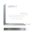 กรอบรูปอลูมิเนียม สีเงิน ขนาด 0.625 นิ้ว (5/8") 12 ฟุต