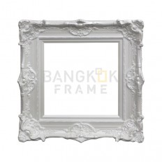 กรอบหลุยส์-กรอบหลุยส์อลังการ-สีขาว อลังการ