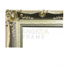 กรอบหลุย์ไม้จริง-สีระเบิดเทา หน้าไม้กว้าง 6 นิ้ว กรอบหลุย์ไม้จริง-สีระเบิดเทา หน้าไม้กว้าง 6 นิ้ว