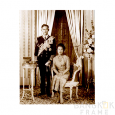 ในหลวงรัชกาลที่9-พระราชินีสิริกิติ์-ภาพคู่