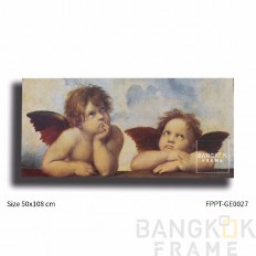 ภาพพิมพ์โปสเตอร์จากเยอรมัน ขนาดขอบนอก50x108ซม.