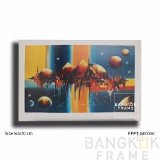 ภาพพิมพ์โปสเตอร์จากเยอรมัน ขนาดขอบนอก50x70ซม.ขอบใน40x62ซม.