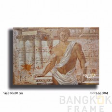 ภาพพิมพ์โปสเตอร์จากเยอรมัน ขนาดขอบนอก60x80ซม.