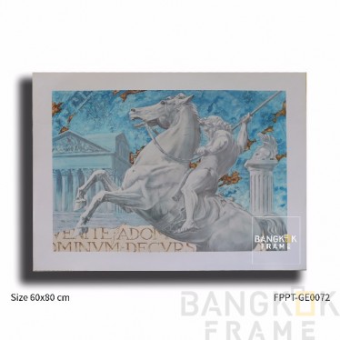 ภาพพิมพ์โปสเตอร์จากเยอรมัน ขนาดขอบนอก60x80ซม. ขอบใน54x68ซม.