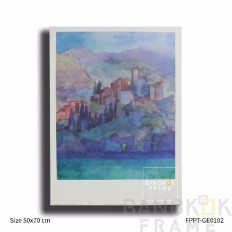 ภาพพิมพ์โปสเตอร์จากเยอรมัน ขนาดขอบนอก50x70ซม.ขอบใน45x56ซม.