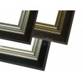 ไม้กรอบรูปพลาสติกสีน้ำตาลทอง ขนาด 1.75 นิ้ว 9.5 ฟุต