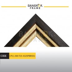 ไม้กรอบรูปพลาสติกสีน้ำตาลทอง ขนาด 1.75 นิ้ว 9.5 ฟุต ไม้กรอบรูปพลาสติกสีน้ำตาลทอง ขนาด 1.75 นิ้ว 9.5 ฟุต