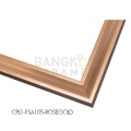 กรอบรูปไม้พลาสติกสีโรสโกล ขนาด 1 นิ้ว