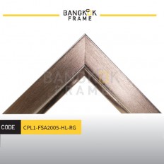 กรอบรูปไม้พลาสติกสีโรสโกล ขนาด 1.875 นิ้ว กรอบรูปไม้พลาสติกสีโรสโกล ขนาด 1.875 นิ้ว