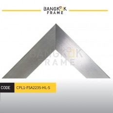 กรอบรูปไม้พลาสติกสีเงิน ขนาด 1.75 นิ้ว กรอบรูปไม้พลาสติกสีเงิน ขนาด 1.75 นิ้ว