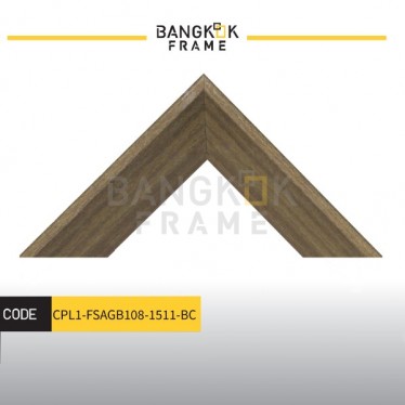 กรอบรูปไม้พลาสติก ขนาด 1 นิ้ว