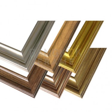 กรอบรูปไม้พลาสติก ขนาด 1.375 นิ้ว