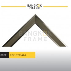 กรอบรูปไม้พลาสติกสีเงิน ขนาด 1 นิ้ว