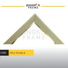 กรอบรูปไม้พลาสติกสีครีม ขนาด 1 นิ้ว