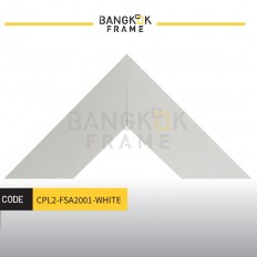 กรอบรูปไม้พลาสติกสีขาว ขนาด 2 นิ้ว กรอบรูปไม้พลาสติกสีขาว ขนาด 2 นิ้ว