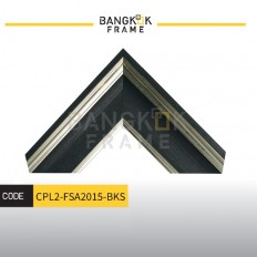 กรอบรูปไม้พลาสติกสีดำ ขนาด 2.125 นิ้ว กรอบรูปไม้พลาสติกสีดำ ขนาด 2.125 นิ้ว