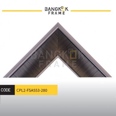 กรอบรูปไม้พลาสติก ขนาด 2.2 นิ้ว 