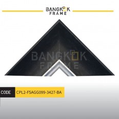 กรอบรูปไม้พลาสติกสีดำ ขนาด 2.75 นิ้ว กรอบรูปไม้พลาสติกสีดำ ขนาด 2.75 นิ้ว