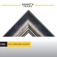 กรอบรูปไม้พลาสติกสีเงิน ขนาด 2.75 นิ้ว กรอบรูปไม้พลาสติกสีเงิน ขนาด 2.75 นิ้ว