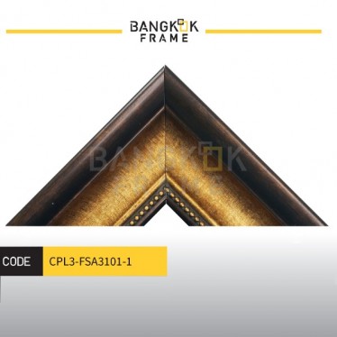กรอบรูปไม้พลาสติกสีทอง ขนาด 3.125 นิ้ว กรอบรูปไม้พลาสติกสีทอง ขนาด 3.125 นิ้ว