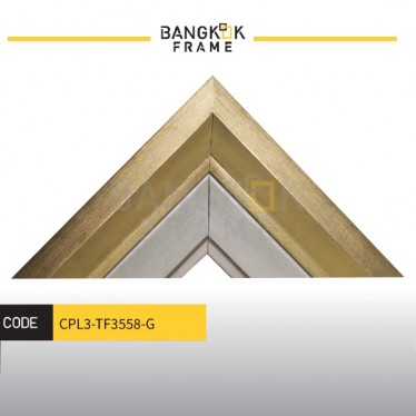กรอบรูปไม้พลาสติกสีทอง ขนาด 3 นิ้ว กรอบรูปไม้พลาสติกสีทอง ขนาด 3 นิ้ว