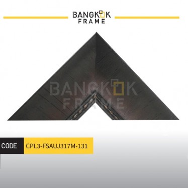 กรอบรูปไม้พลาสติก ลายไม้ ขนาด 3 นิ้ว