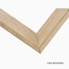 กรอบรูปไม้จริง ไม้แอช ขนาด 0.375 นิ้ว