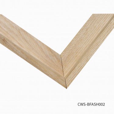 กรอบรูปไม้จริง ไม้แอช ขนาด 0.375 นิ้ว